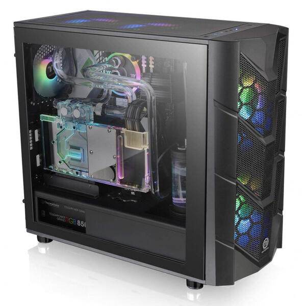 Carcasa Thermaltake Commander C36 Tempered Glass ARGB Neagra