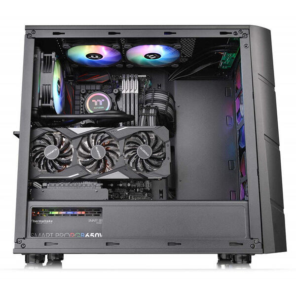 Carcasa Thermaltake Commander C36 Tempered Glass ARGB Neagra