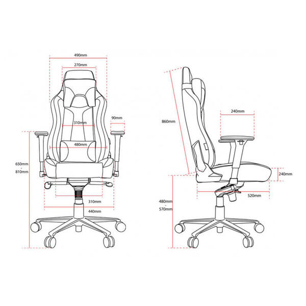 Scaun Gaming AROZZI Vernazza Soft Fabric Ash