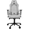 Scaun Gaming AROZZI Vernazza Soft Fabric Light Gray