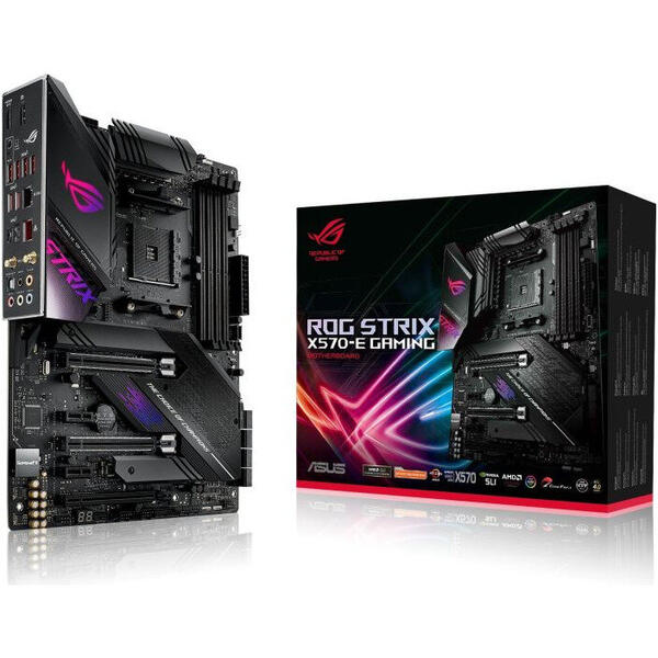 Placa de baza Asus ROG STRIX X570-E GAMING, Socket AM4, ATX