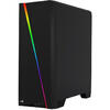 Carcasa Aerocool Cylon RGB, MiddleTower, Fara sursa, Negru