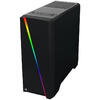 Carcasa Aerocool Cylon RGB, MiddleTower, Fara sursa, Negru