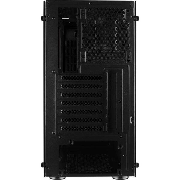 Carcasa Aerocool Klaw, MiddleTower, Fara sursa, Negru