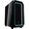 Carcasa Aerocool Project 7 C0 Pro, MiddleTower, Fara sursa, Negru