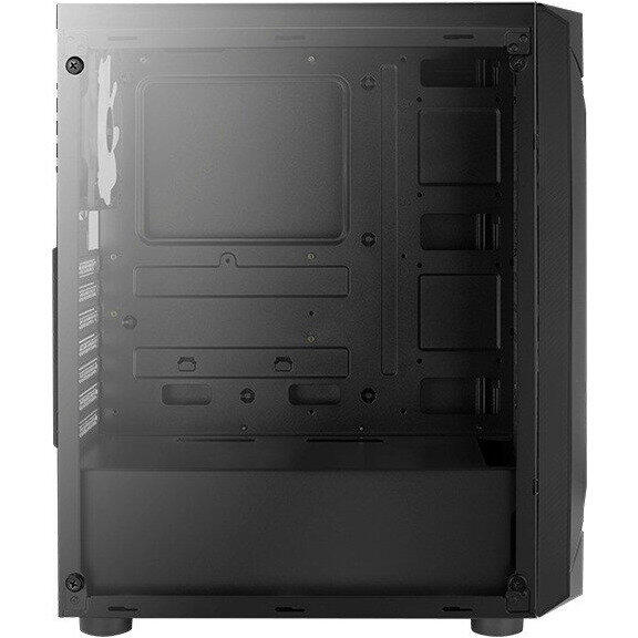 Carcasa Aerocool Sentinel TG RGB, Tempered Glass, MiddleTower, Fara sursa, Negru