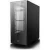 Carcasa Deepcool Matrexx 50,  Tempered Glass, MiddleTower, Fara sursa, Negru