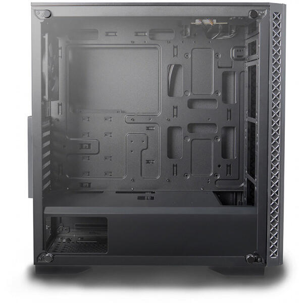 Carcasa Deepcool Matrexx 50,  Tempered Glass, MiddleTower, Fara sursa, Negru