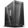 Carcasa Deepcool Matrexx 70, Tempered Glass, MiddleTower, Fara sursa, Negru