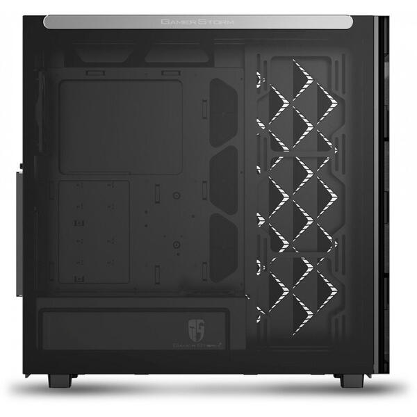 Carcasa Deepcool Gamer Storm Macube 550, Tempered Glass, FullTower, Fara sursa, Negru