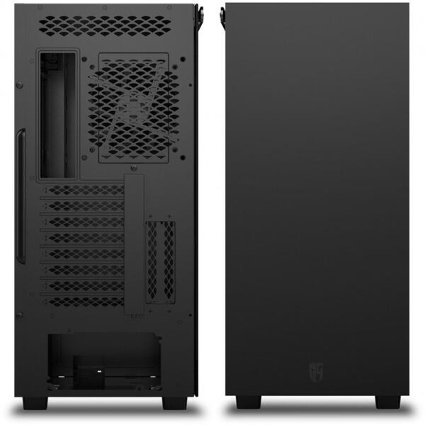 Carcasa Deepcool Gamer Storm Macube 550, Tempered Glass, FullTower, Fara sursa, Negru