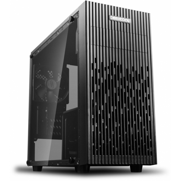 Carcasa Deepcool Matrexx 30, Tempered Glass, MiddleTower, Fara sursa, Negru