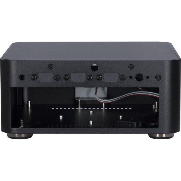 Carcasa Inter-Tech A80 ITX, Sursa 60W, Negru