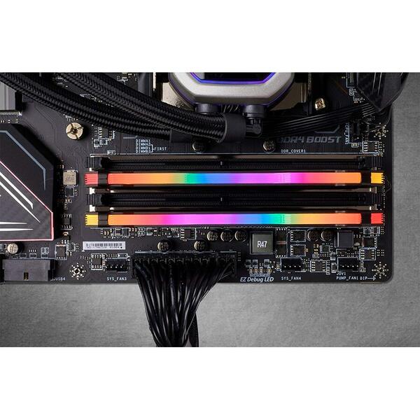 Memorie Corsair Vengeance RGB PRO 16GB DDR4 3600MHz CL18 Kit Dual Channel