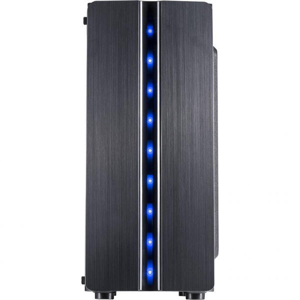 Carcasa Inter-Tech Thunder, MiddleTower, Fara sursa, Negru