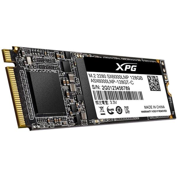 SSD A-DATA SX6000 Lite 128GB PCI Express 3.0 x4 M.2 2280