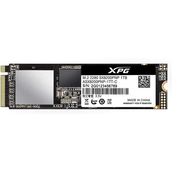 SSD A-DATA SX8200 PRO 512GB PCI Express 3.0 x4 M.2 2280