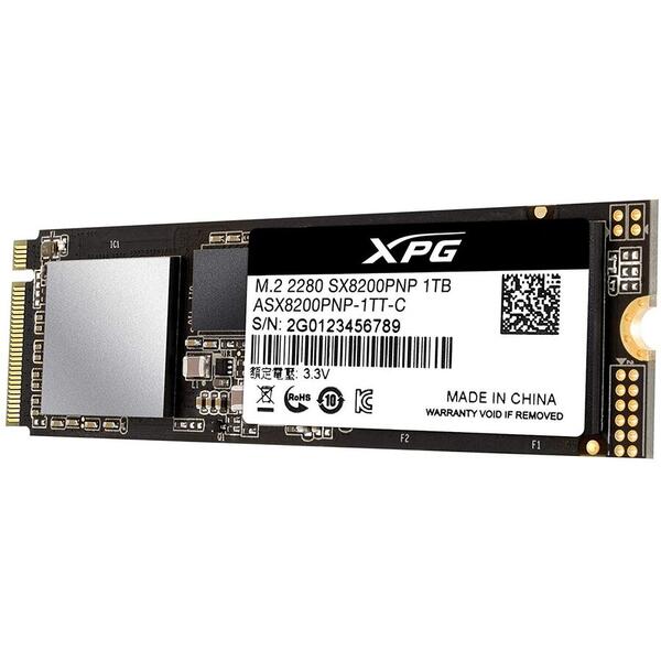 SSD ADATA SX8200 PRO 512GB PCI Express 3.0 x4 M.2 2280