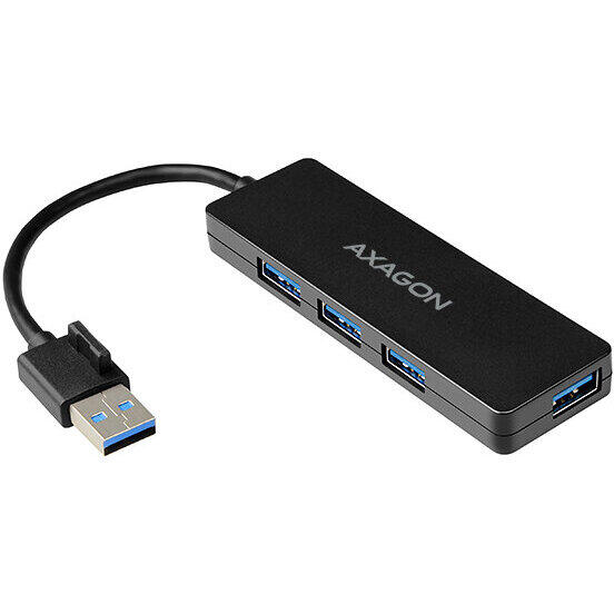 Hub USB AXAGON USB3.2, x4 SLIM