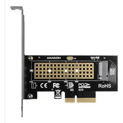 Adaptor SSD/HDD AXAGON PCI-Express x4 intern pentru conectarea SSD NVMe M.2 la PC