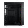 Carcasa Redragon Thundercracker, Tempered Glass, MiddleTower, Fara sursa, Negru