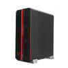 Carcasa Riotoro CR1288 TG, Tempered Glass, MiddleTower, Fara sursa, Negru