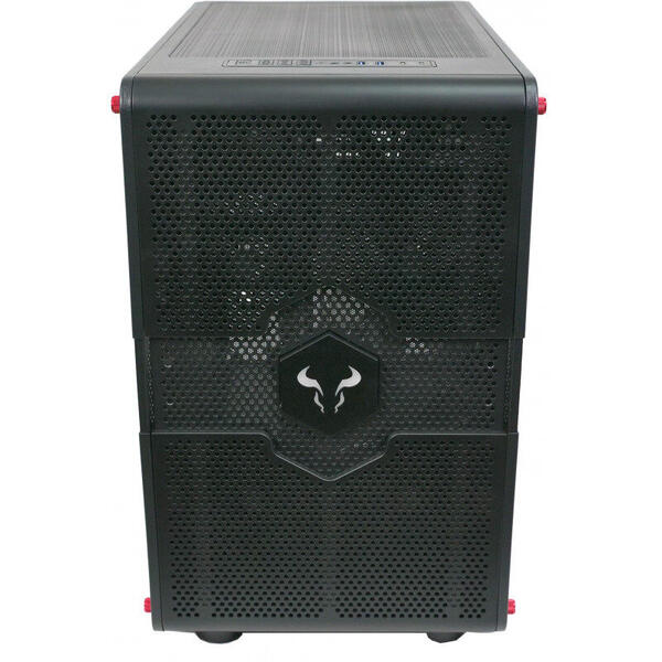 Carcasa Riotoro GPX-100 Morpheus, MiddleTower, Fara sursa, Negru
