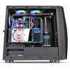 Carcasa Thermaltake Commander C34 TG ARGB, Tempered Glass, MiddleTower, Fara sursa, Negru