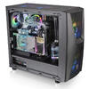 Carcasa Thermaltake Commander C34 TG ARGB, Tempered Glass, MiddleTower, Fara sursa, Negru