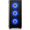 Carcasa Thermaltake V200, Tempered Glass, MiddleTower, Fara sursa, Negru