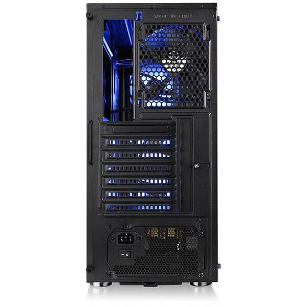 Carcasa Thermaltake V200, Tempered Glass, MiddleTower, Fara sursa, Negru