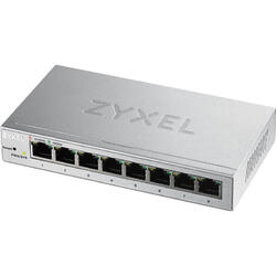 Switch ZyXEL Gigabit GS1200-8, 8x LAN, 10/100/1000 Mbps