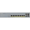 Switch ZyXEL Gigabit GS1350-12HP, 8x LAN, 4x SFP, PoE