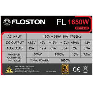 Sursa Floston FL1650 MINING, 1650W, Certificare 80+ Gold