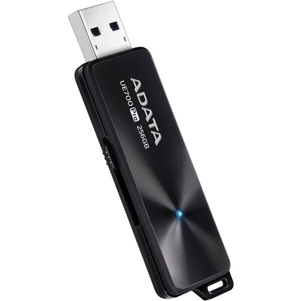 Memorie USB A-DATA UE700 Pro, 256GB, USB 3.1, Negru