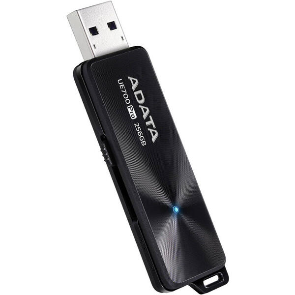 Memorie USB ADATA UE700 Pro, 256GB, USB 3.1, Negru
