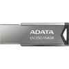 Memorie USB ADATA UV350, 64GB, USB 3.2, Silver