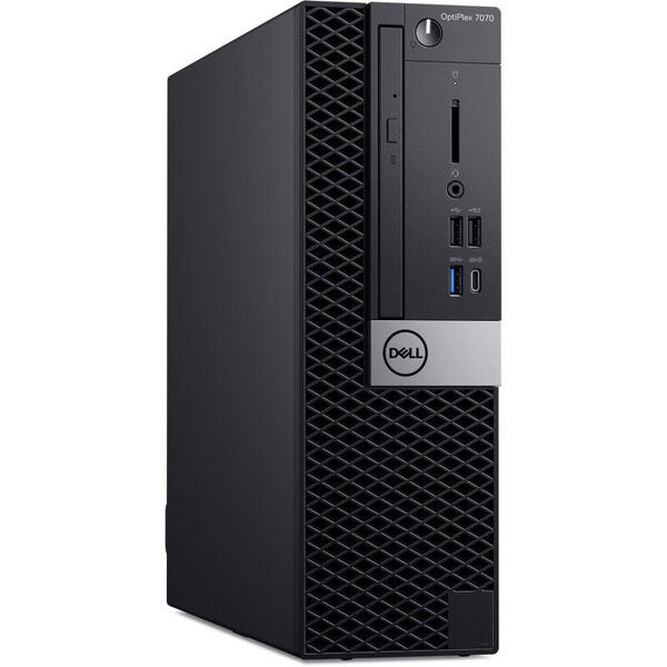 Sistem Brand Dell OptiPlex 7070 SFF, Intel Core i9-9900, 32GB DDR4, 512GB SSD, GMA UHD 630, Win 10 Pro