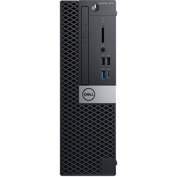 Sistem Brand Dell OptiPlex 7070 SFF, Intel Core i9-9900, 32GB DDR4, 512GB SSD, GMA UHD 630, Win 10 Pro