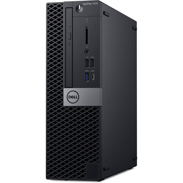 Sistem Brand Dell OptiPlex 7070 SFF, Intel Core i9-9900, 32GB DDR4, 512GB SSD, GMA UHD 630, Win 10 Pro