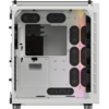 Carcasa Corsair Crystal Series 680X, Tempered Glass, MiddleTower, Fara sursa, RGB, ​White