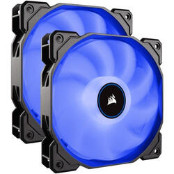 Air Series AF140 LED Blue 140mm, Dual Pack