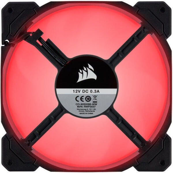 Ventilator PC Corsair Air Series AF140 LED Red 140mm