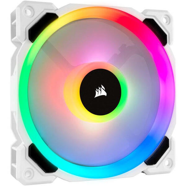 Ventilator PC Corsair LL120 White RGB LED 120mm