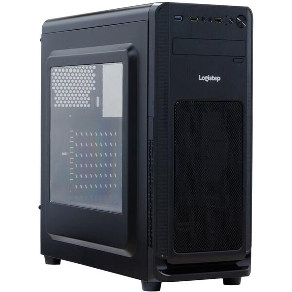 Carcasa Spacer MiddleTower ATX, M3D, Fara sursa, Negru