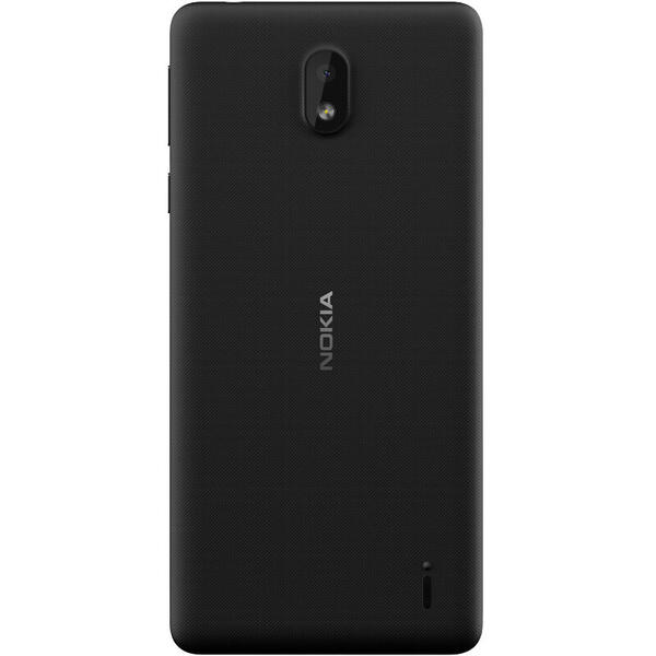 Smartphone Nokia 1 Plus, 5.45 inch IPS, Quad Core, 8GB, 1GB RAM, Dual SIM, 4G, Black