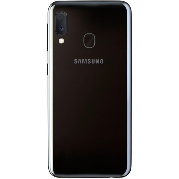 Smartphone Samsung Galaxy A20e (2019), 5.8 inch Infinity-V Display, 32GB, 3GB RAM, Dual SIM, 4G, 3-Camere, NFC, Black