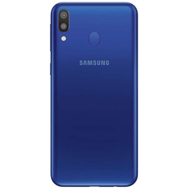 Smartphone Samsung Galaxy M20, 6.3 inch, Octa-core, Dual SIM, 64GB, 4GB RAM, 4G, Blue