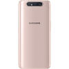 Smartphone Samsung Galaxy A80 (2019), 6.7 inch Super AMOLED, Infinity Display, Octa Core, 128GB, 8GB RAM, Dual SIM, 4G, camera tripla rotativa, Angel Gold