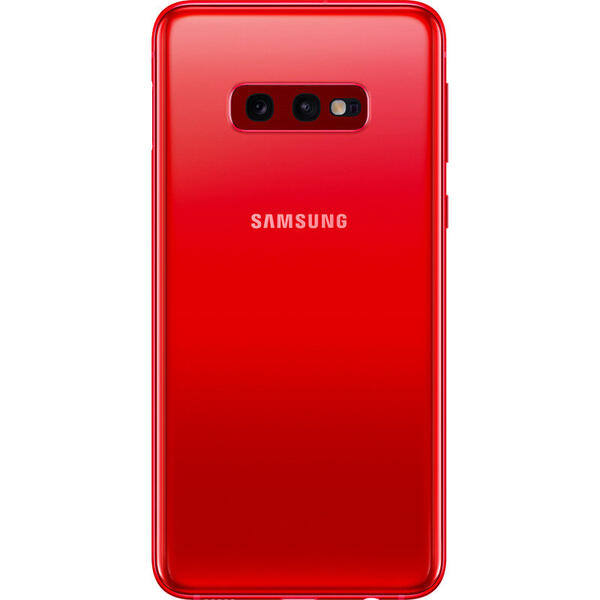 Smartphone Samsung Galaxy S10e, 5.8 inch Dynamic AMOLED, Octa Core, 128GB, 6GB RAM, Dual SIM, 4G, 3-Camere, Red